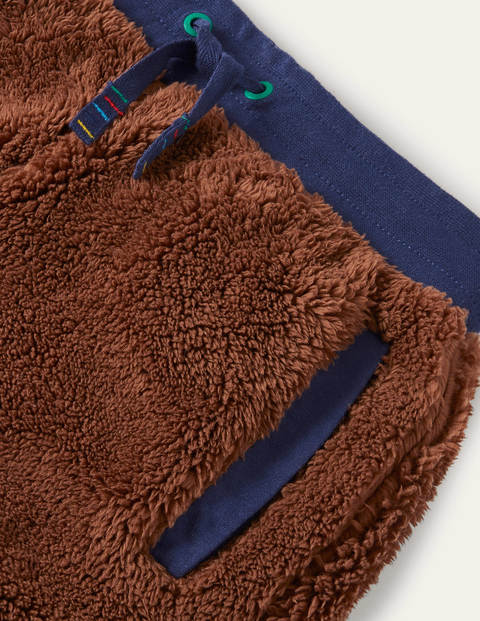 Bequeme Teddy-Jogginghose - Braun Bequeme Teddy-Jogginghose - Braun