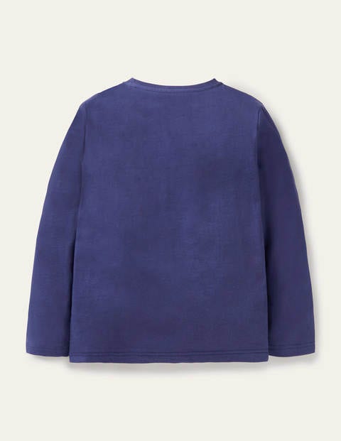 Halloween Appliqué T-shirt - College Navy Sprout Halloween Appliqué T-shirt - College Navy Sprout