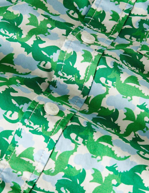 Printed Party Shirt - Highland Green Dragons Printed Party Shirt - Highland Green Dragons