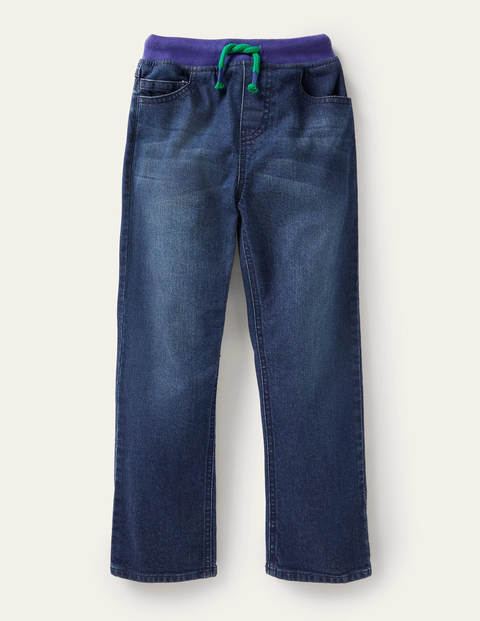 Pull-on Denim Trousers - Mid Vintage Pull-on Denim Trousers - Mid Vintage