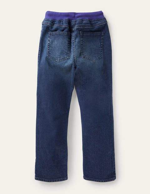 Pull-on Denim Trousers - Mid Vintage Pull-on Denim Trousers - Mid Vintage