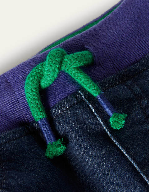 Pull-on Denim Trousers - Mid Vintage Pull-on Denim Trousers - Mid Vintage