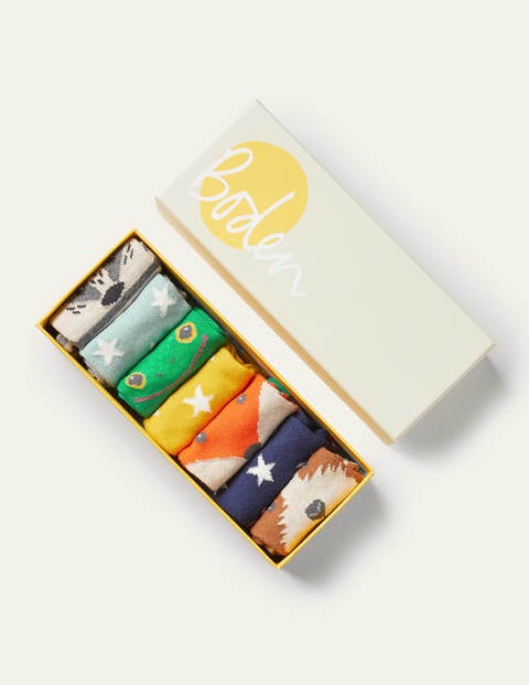 Box mit Socken im 7er-Pack - Waldfreunde Box mit Socken im 7er-Pack - Waldfreunde