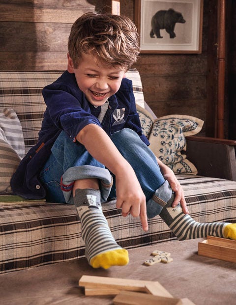 Box mit Socken im 7er-Pack - Waldfreunde Box mit Socken im 7er-Pack - Waldfreunde