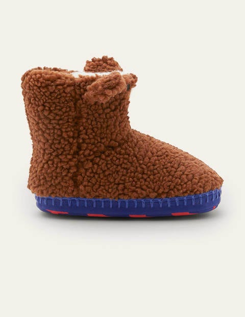 Slipper Boots - Brown Bear Slipper Boots - Brown Bear