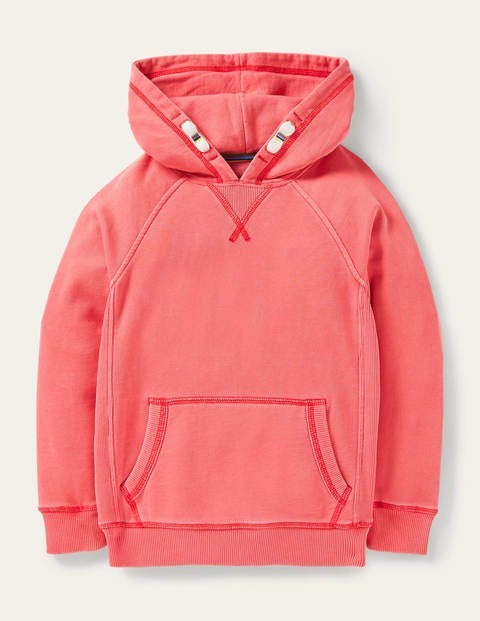 Garment Dye Hoodie - Strawberry Tart Red Garment Dye Hoodie - Strawberry Tart Red