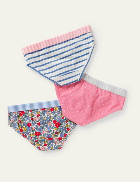 Underwear 3 Pack - Multi Floral Spot Underwear 3 Pack - Multi Floral Spot