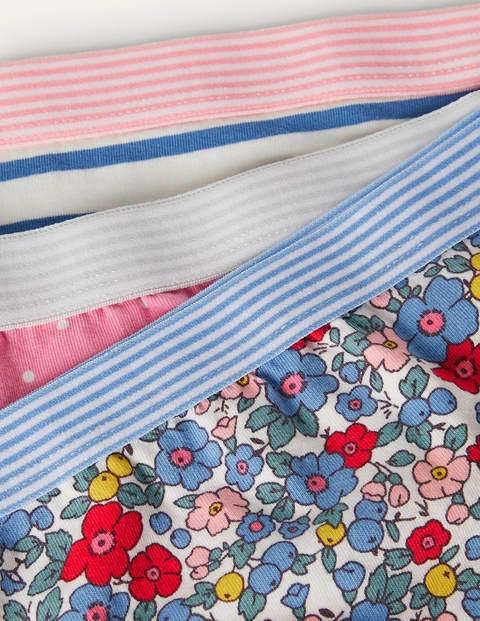 Underwear 3 Pack - Multi Floral Spot Underwear 3 Pack - Multi Floral Spot