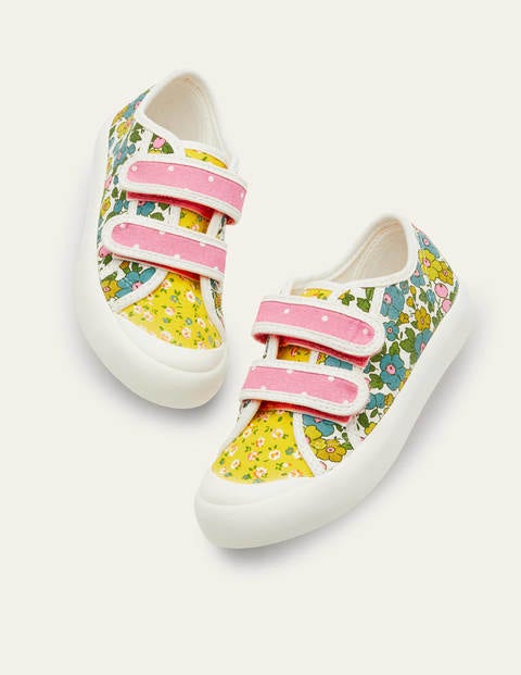 Hotch Potch Canvas Sneakers - Multi Floral Hotch Potch Canvas Sneakers - Multi Floral