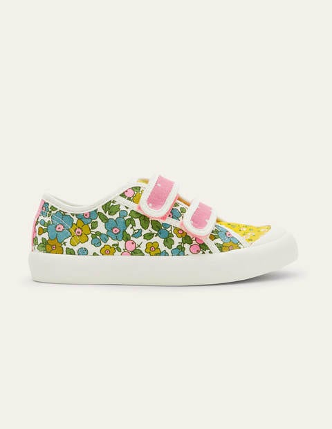 Hotch Potch Canvas Sneakers - Multi Floral Hotch Potch Canvas Sneakers - Multi Floral