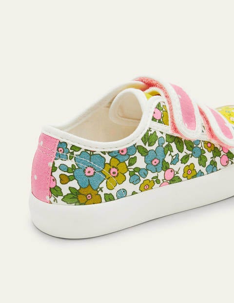 Hotch Potch Canvas Sneakers - Multi Floral Hotch Potch Canvas Sneakers - Multi Floral