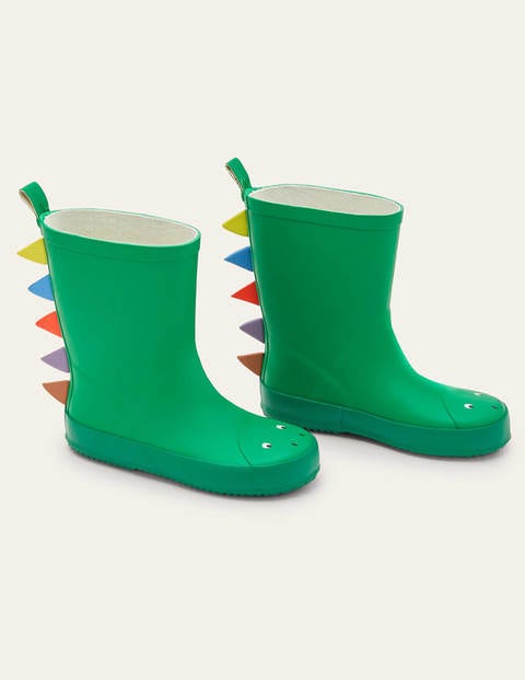 Dinosaur Wellies - Highland Green Dinosaur Wellies - Highland Green