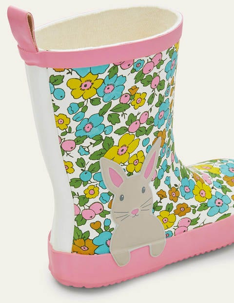 Fun Wellies - Floral Bunny Fun Wellies - Floral Bunny
