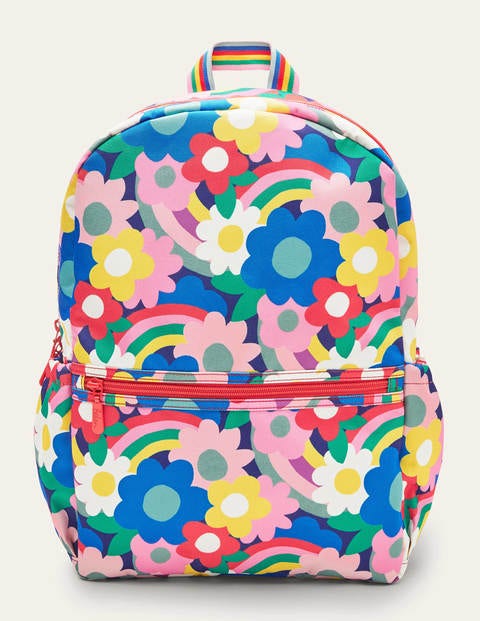 School Bag - Rainbow Flower School Bag - Rainbow Flower