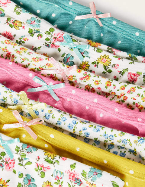 Underwear 7 Pack - Patchwork Floral Underwear 7 Pack - Patchwork Floral