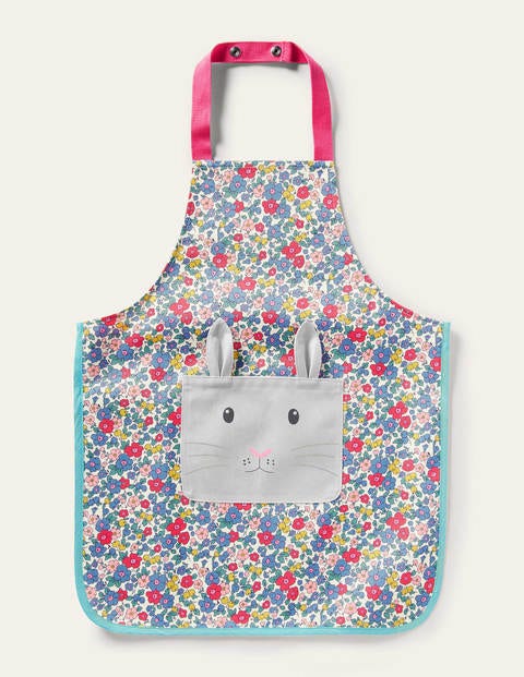 Novelty Apron - Multi Floral Bunny Novelty Apron - Multi Floral Bunny