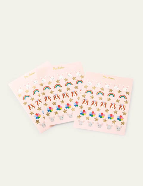 Rainbow Novelty Stickers - Boto Pink Floral Animals Rainbow Novelty Stickers - Boto Pink Floral Animals