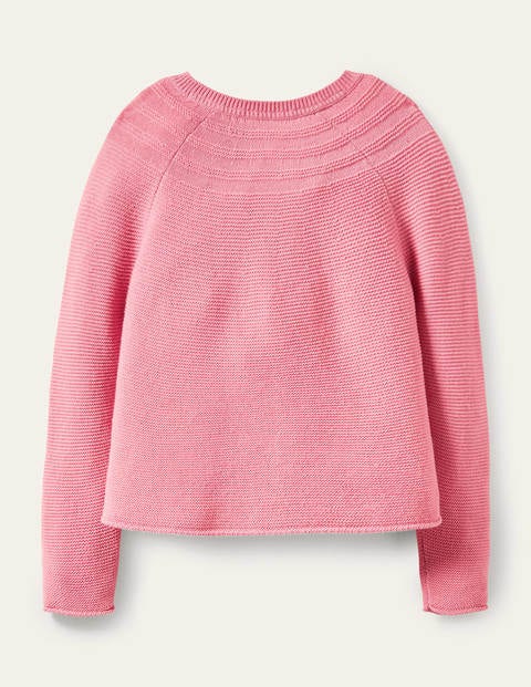 Cotton Cashmere Mix Cardigan - Formica Pink Cotton Cashmere Mix Cardigan - Formica Pink