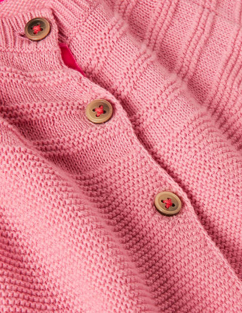 Cotton Cashmere Mix Cardigan - Formica Pink Cotton Cashmere Mix Cardigan - Formica Pink