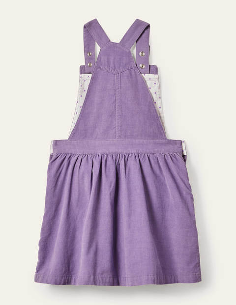 Woven Pinafore Dress - Aster Purple Rainbow Woven Pinafore Dress - Aster Purple Rainbow
