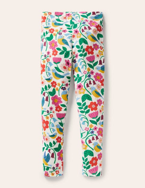 Frohliche Leggings Bunt Gartenvogel Boden De