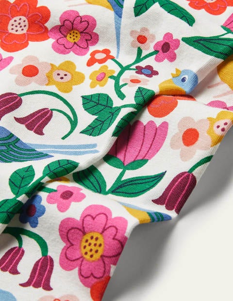 Fun Leggings - Multi Garden Birds Fun Leggings - Multi Garden Birds