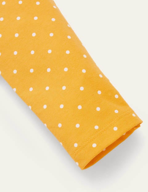 Fun Leggings - Honeycomb Yellow Pin Spot Fun Leggings - Honeycomb Yellow Pin Spot