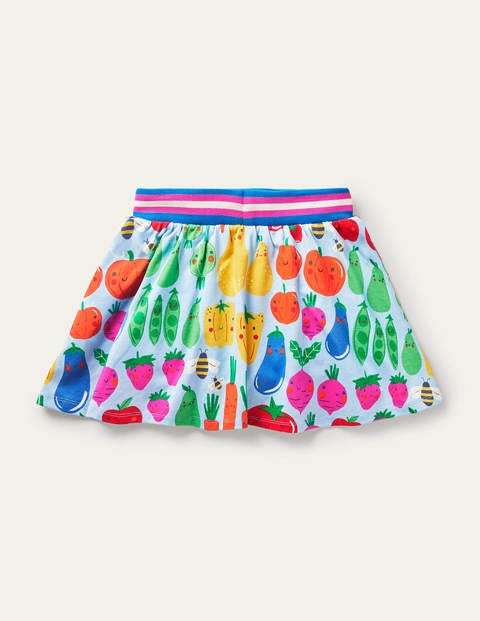 Jersey Skort - Winter Blue Garden Gang Jersey Skort - Winter Blue Garden Gang