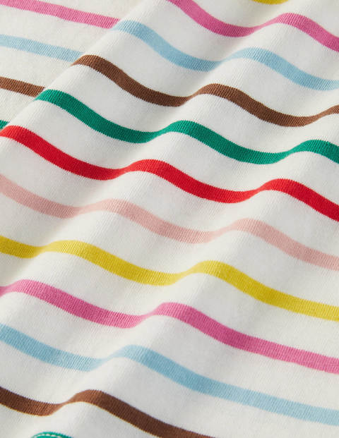 Alltagstaugliches Bretonshirt - Mini Me, Regenbogen Alltagstaugliches Bretonshirt - Mini Me, Regenbogen