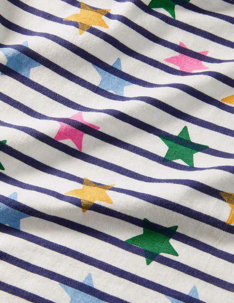 Everyday Breton - Ivory/Navy Multi Stars Everyday Breton - Ivory/Navy Multi Stars