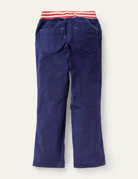 Cord Patch Trousers - Starboard Blue Apples Cord Patch Trousers - Starboard Blue Apples