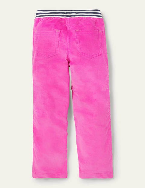 Cord Patch Pants - Tickled Pink Bee Cord Patch Pants - Tickled Pink Bee
