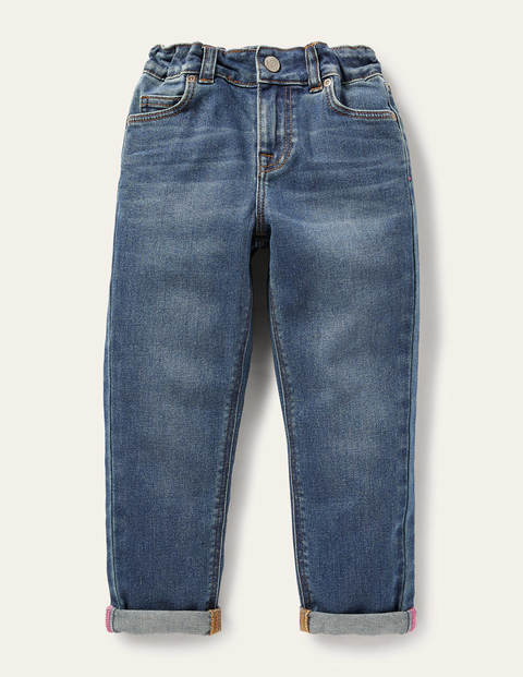 Girlfriend Jeans - Mid Vintage Denim Girlfriend Jeans - Mid Vintage Denim