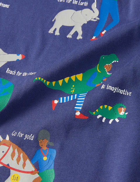 Fun Facts T-shirt - Starboard Blue When I Grow Up Fun Facts T-shirt - Starboard Blue When I Grow Up