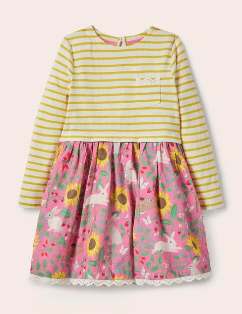 Hotchpotch Dress - Pink Lemonade Berry Patch Hotchpotch Dress - Pink Lemonade Berry Patch