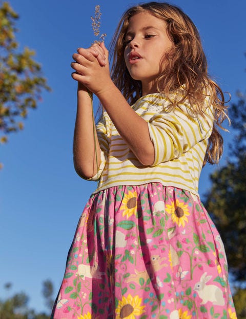 Hotchpotch Dress - Pink Lemonade Berry Patch Hotchpotch Dress - Pink Lemonade Berry Patch