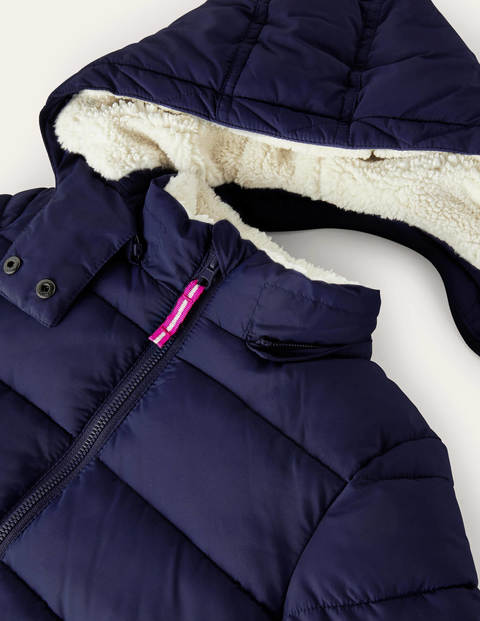 Kuschelige Jacke mit Wattierung - Schuluniform-Navy Kuschelige Jacke mit Wattierung - Schuluniform-Navy