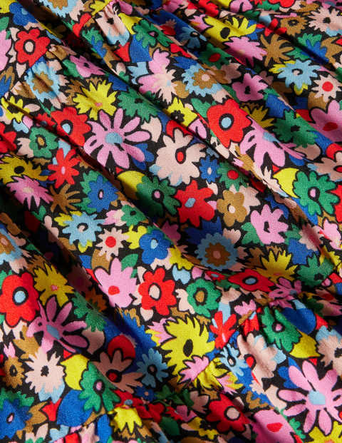 Mini Me Multi Tiered Dress - Multi Paintbox Ditsy Mini Me Multi Tiered Dress - Multi Paintbox Ditsy