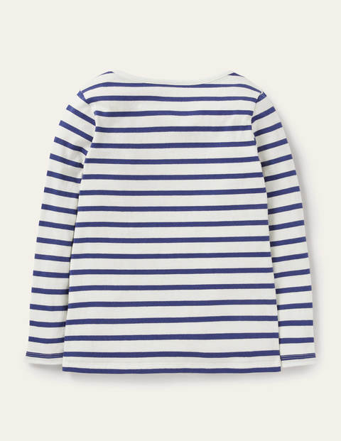 Flutter T-shirt - Ivory/Navy Butterflies Flutter T-shirt - Ivory/Navy Butterflies