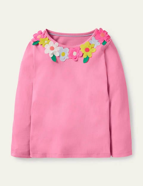 Flutter T-shirt - Pink Lemonade Flowers