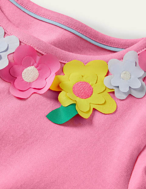 Flutter T-shirt - Pink Lemonade Flowers Flutter T-shirt - Pink Lemonade Flowers