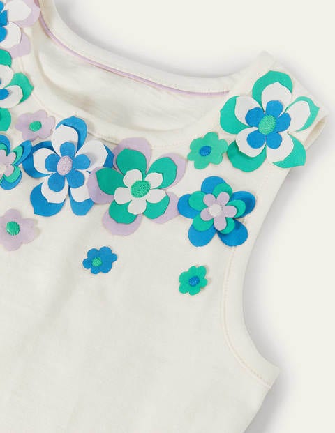 Flutter Flower Vest - Ivory Flutter Flower Vest - Ivory