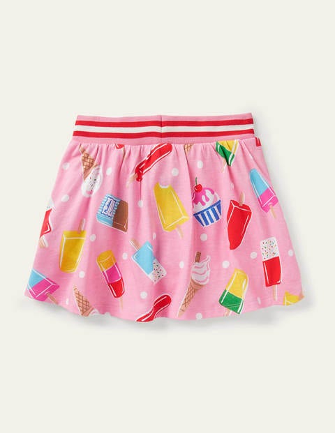 Jersey Skort - Pink Lemonade Ice Cream Spot Jersey Skort - Pink Lemonade Ice Cream Spot
