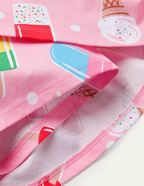 Jersey Skort - Pink Lemonade Ice Cream Spot Jersey Skort - Pink Lemonade Ice Cream Spot