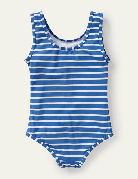 Maillot de bain fun à appliqué - Glaces bleu élisabéthain Maillot de bain fun à appliqué - Glaces bleu élisabéthain