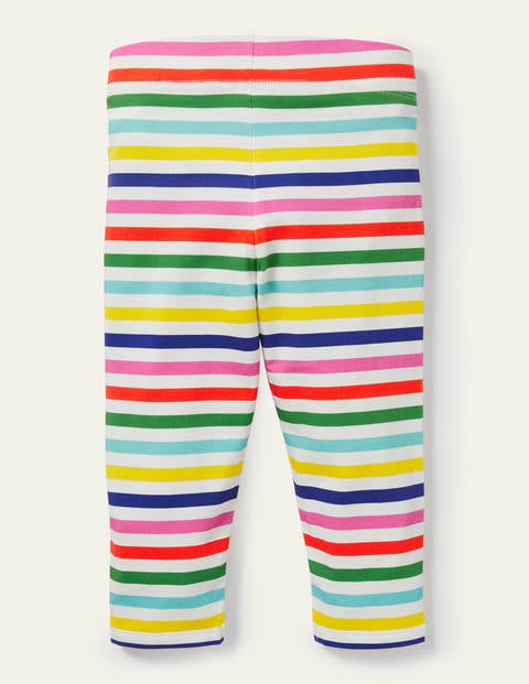 Fröhliche 7/8-Leggings - Bunt, Gestreift Fröhliche 7/8-Leggings - Bunt, Gestreift