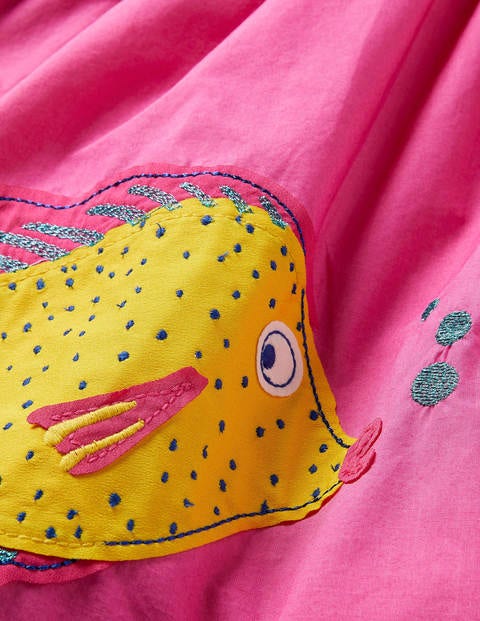 Embellished Fish Dress - Tickled Pink Embellished Fish Dress - Tickled Pink