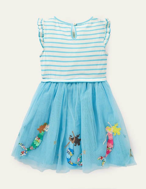 Mermaid Tulle Dress - Aqua Blue Mermaid Mermaid Tulle Dress - Aqua Blue Mermaid