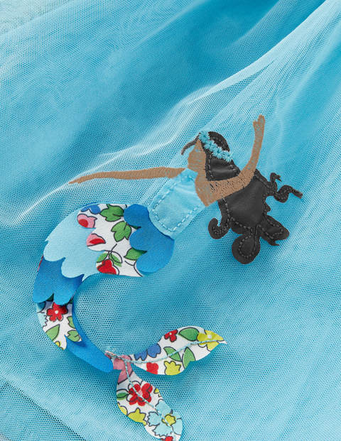 Mermaid Tulle Dress - Aqua Blue Mermaid Mermaid Tulle Dress - Aqua Blue Mermaid