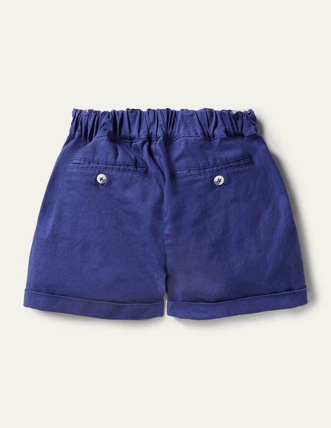 Button Detail Shorts - Starboard Blue Button Detail Shorts - Starboard Blue